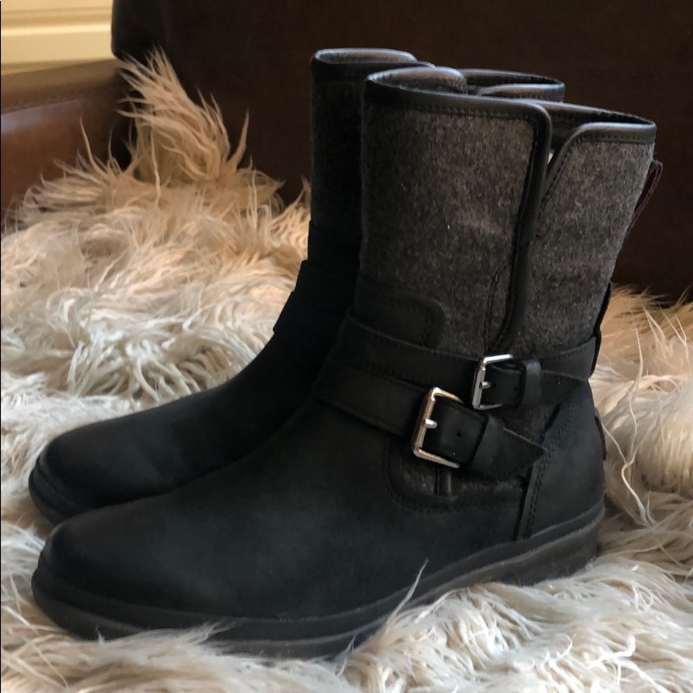 UGG Simmens Boots Leather Waterproof 7
